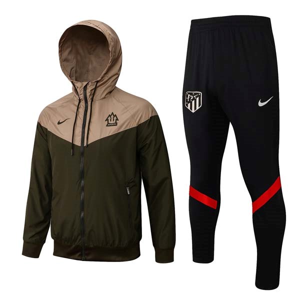 Windjacke Atletico Madrid Komplett Set 2022-2023 Günstige Fußballtrikots